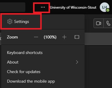 example of settings location