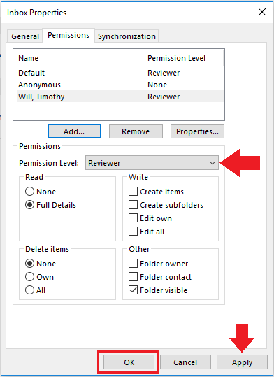 Assign Permissions