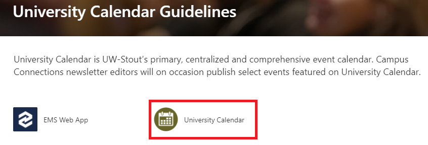 University Calendar Stoutcloud Viewing And Adding Events